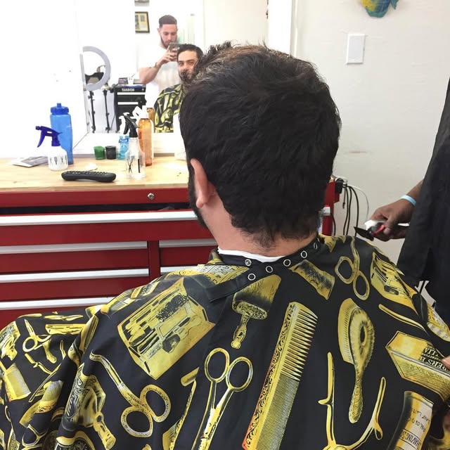 Inside Lavish Cutz barbershop